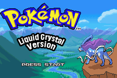 Pokemon Liquid Crystal (beta 3.3) Title Screen